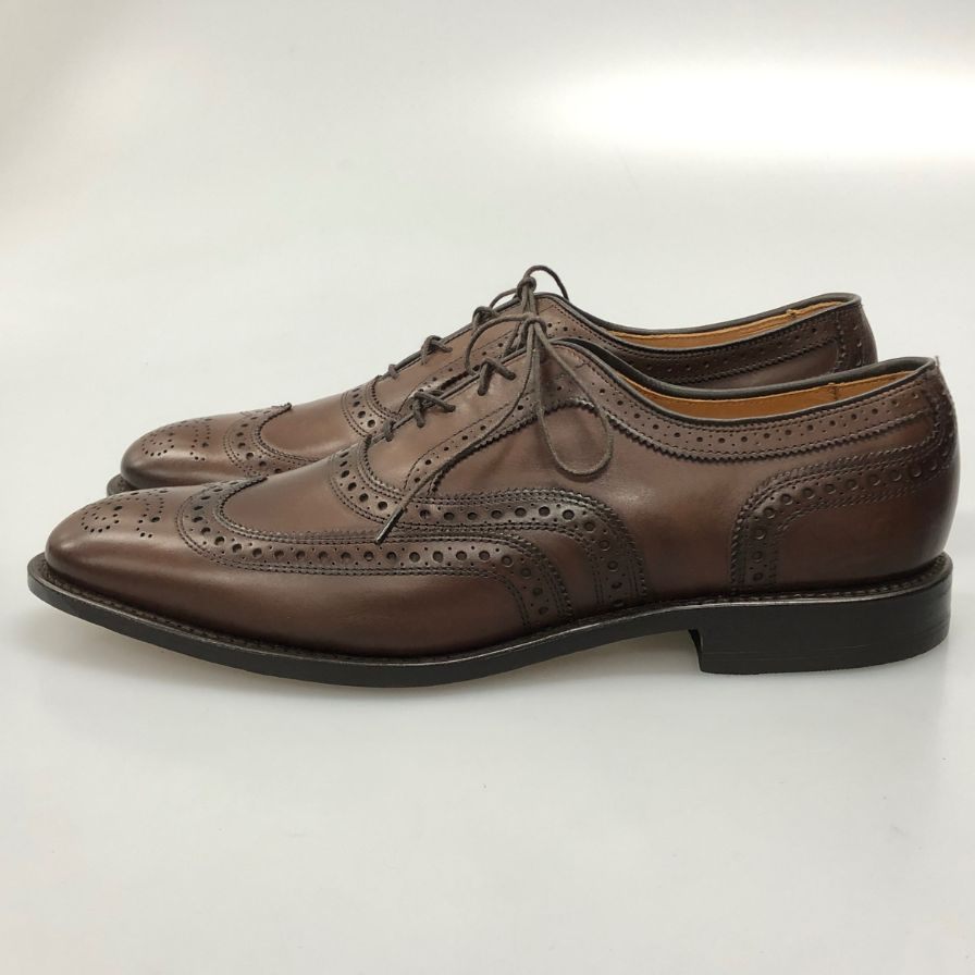 アレンエドモンズ レザーシューズ McAllister ウイングチップ サイズ11 ブラウン メンズ Allen Edmonds ビジネスシューズ 約29.5cm【LA】【中古】