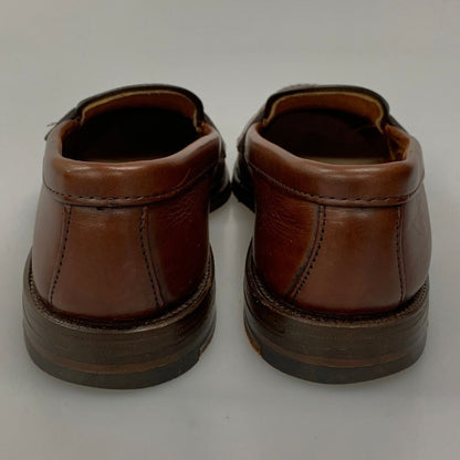 オールデン ユナイテッドアローズ コインローファー レザー 別注 ブラウン メンズ サイズ6 Alden UNITED ARROWS ローファー 約24.0cm【LA】【中古】