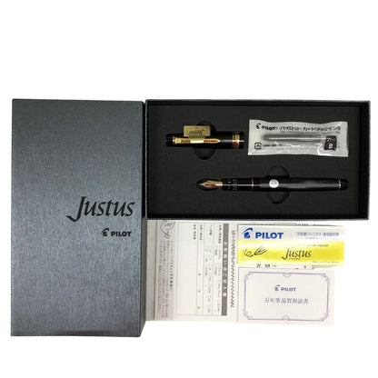 パイロット 万年筆 Justus95 ペン先14K FJ-3MR-NB-F ブラック PILOT【AFI21】