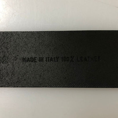 ディースクエアード レザーベルト シルバー金具 ブラック レディース サイズXS DSQUARED2【AFI19-2】
