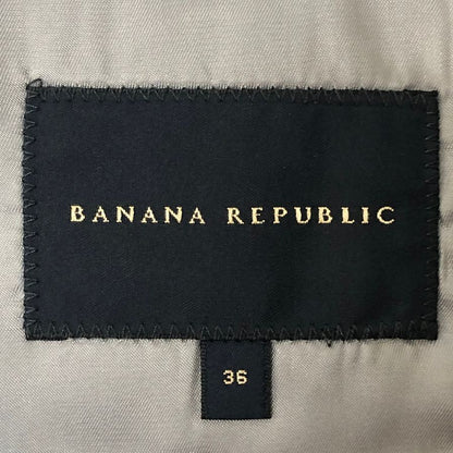 美品◆バナナリパブリック テーラードジャケット 段返り3B グレー メンズ サイズ36 BANANA REPUBLIC 【AFB11】