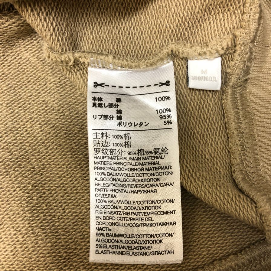 美品◆ワイスリー トレーナー スウェット CL CHEST 裏パイル HT4496 サイズM ベージュ Y-3 【AFB42】
