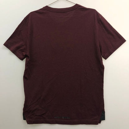 極美品◆ドルチェ＆ガッバーナ 半袖Tシャツ ロゴ ボルドー メンズ サイズ46 DOLCE＆GABBANA 【AFB3】
