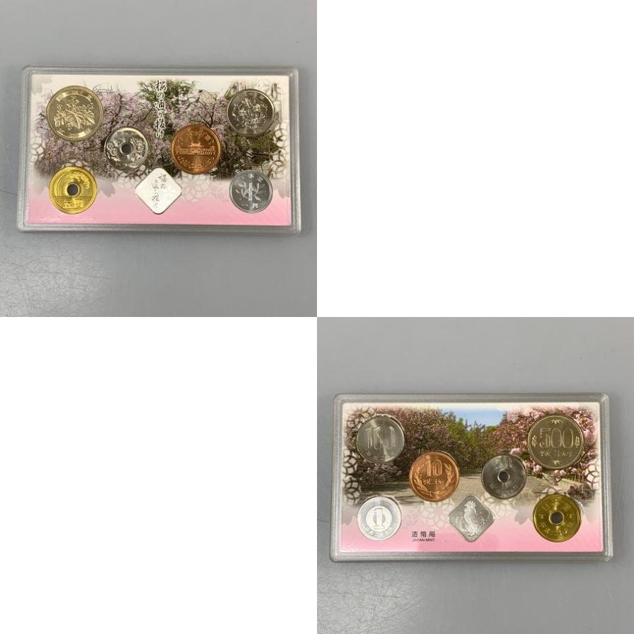 【12セット】造幣局 桜の通り抜け 貨幣セット 銀メダル付随 2011・2012・2013・2014・2015・2016・2017・2018・2019 額面666円 MINT SET【AFI4】【中古】