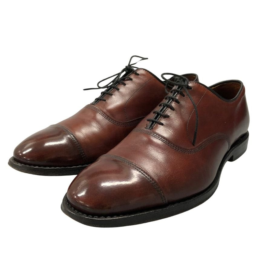 アレンエドモンズ レザーシューズ ストレートチップ レザー メンズ サイズUS8 ブラウン Allen Edmonds 約26.0cm【AFC5】