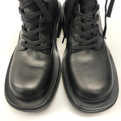 ボッテガヴェネタ ブーツ LUG ANKLE ブラック サイズ36 レディース BOTTEGA VENETA 約22.5cm【AFD9】