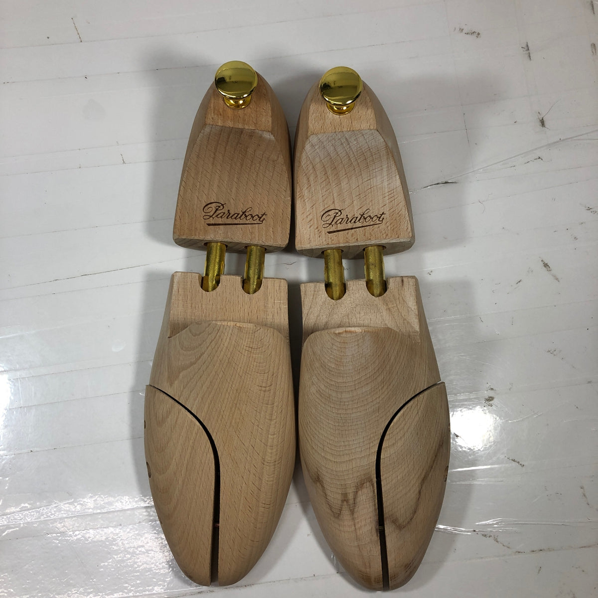 パラブーツ シップス デッキシューズ バース シボ革 バイカラー 2トーン ブラック メンズ サイズUK7.5 PARA BOOT BARTH 約26.0cm【AFC41】