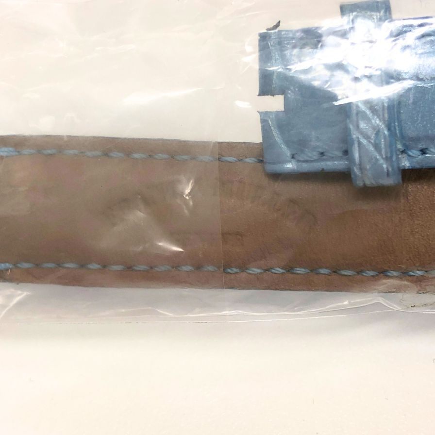 フランクミュラー ベルト 5850 クロコ メンズ 水色系 FRANCK MULLER【AFI16】