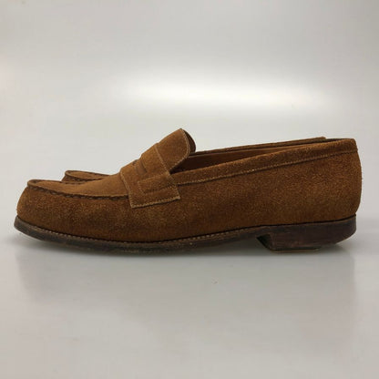 ジェイエムウエストン 180シグニチャー ローファー スエード ブラウン UK6D J.M.WESTON 約24.5cm【AFC31】