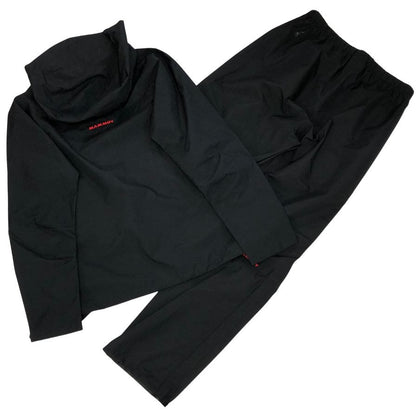 マムート レインスーツ 上下 1010-26551 CLIMATE Rain Suit AF Men ブラック メンズ サイズS MAMMUT【AFB29】