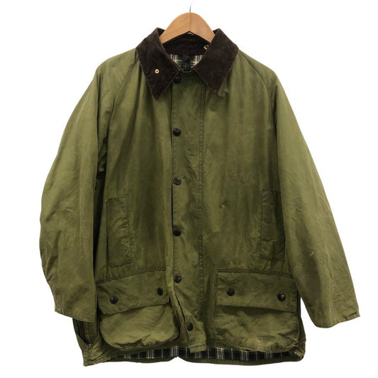 中古◆バブアー ビューフォート オイルドジャケット 3ワラント イングランド製 カーキ メンズ サイズ表記なし Barbour BEAUFORT 【AFB32】