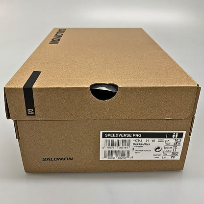 サロモン ローカットスニーカー スピードバース ブラック メンズ サイズ29cm Salomon SPEEDVERSE PRG 約29.0cm【AFD3】