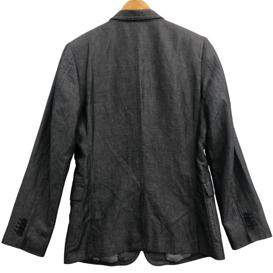 美品◆バナナリパブリック テーラードジャケット 段返り3B グレー メンズ サイズ36 BANANA REPUBLIC 【AFB11】