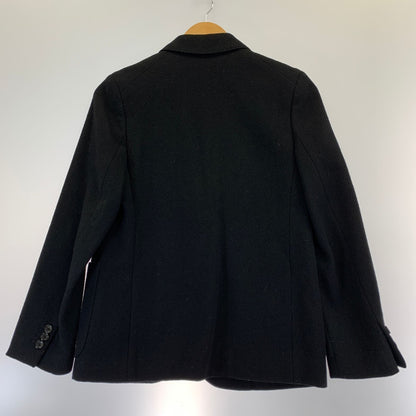 美品◆マーガレットハウエル テーラードジャケット 2B ウール ブラック レディース サイズ1 MARGARET HOWELL 【AFB16】