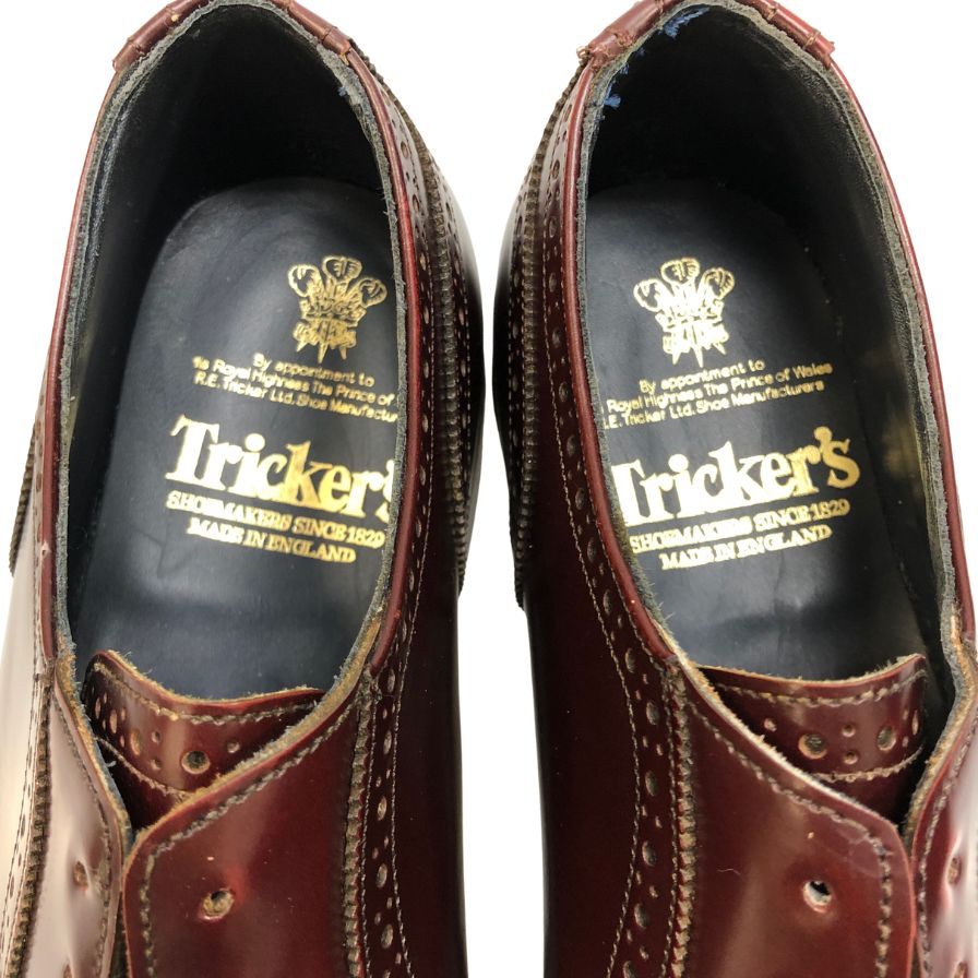 トリッカーズ ハミルトン 786314 メンズ サイズ 7E ブラウン Tricker's ブーツ 約25.5cm【LA】【中古】