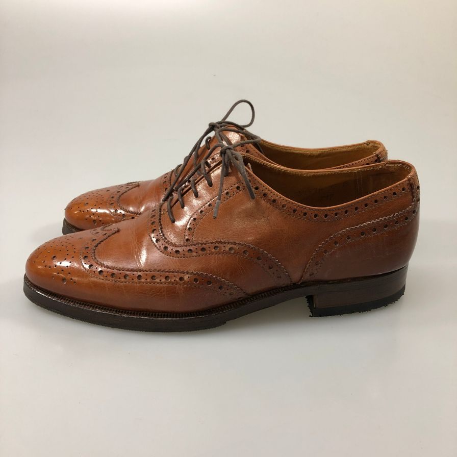 ロイドフットウェア レザーシューズ ウイングチップ メンズ ブラウン サイズUK5E Lloyd Footwear 約24.0cm【AFC49】