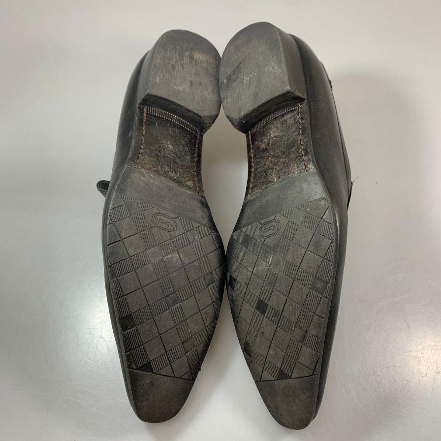 バリー スリッポン カーフ ブラック サイズUS11EEE メンズ BALLY 約29.0cm【AFC5】