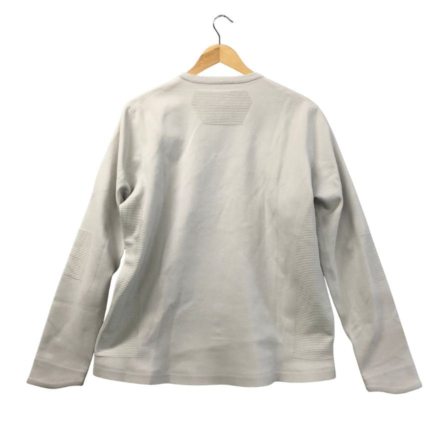 中古◆デサント ハイテク長袖Tシャツ アイボリー メンズ サイズ0 DESCENTE 【AFB33】