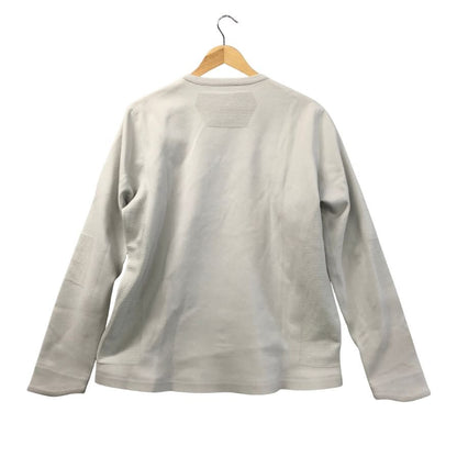 中古◆デサント ハイテク長袖Tシャツ アイボリー メンズ サイズ0 DESCENTE 【AFB33】