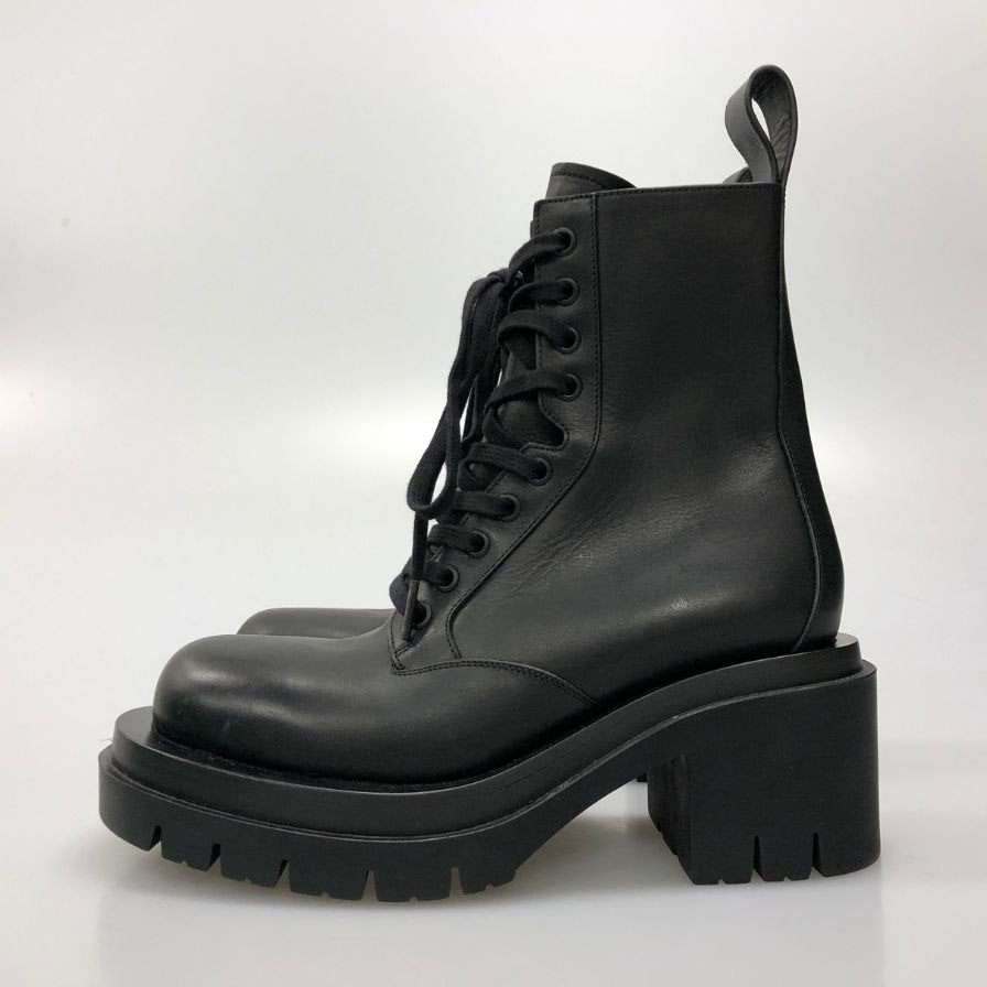 ボッテガヴェネタ ブーツ LUG ANKLE ブラック サイズ36 レディース BOTTEGA VENETA 約23.0cm【AFD15】
