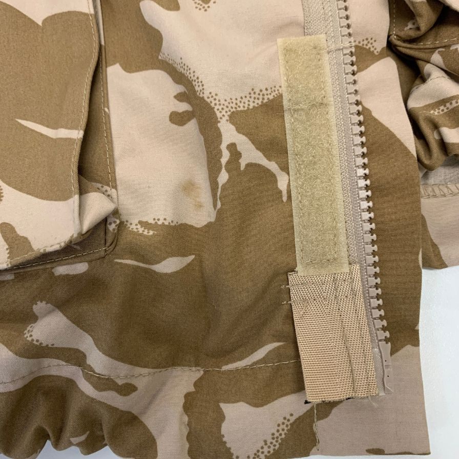美品◆イギリス軍 コンバットスモックジャケット カモフラ柄 メンズ サイズ170/104 ベージュ系 【AFB34】