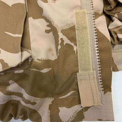 美品◆イギリス軍 コンバットスモックジャケット カモフラ柄 メンズ サイズ170/104 ベージュ系 【AFB34】