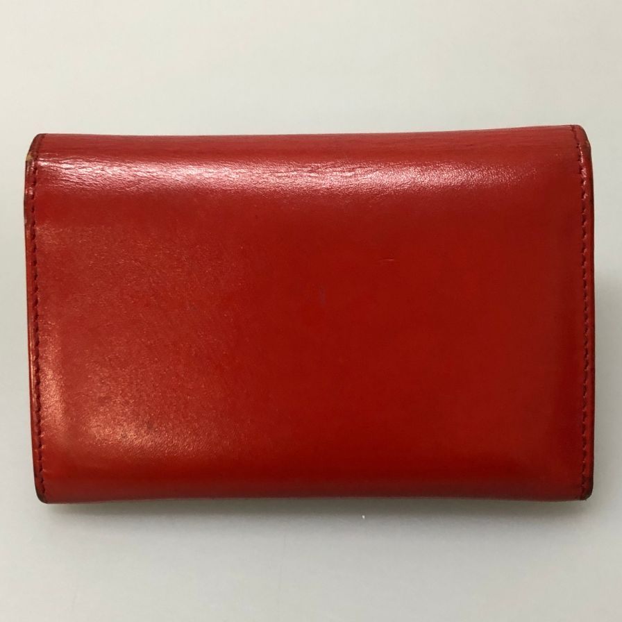 プラダ 名刺入れ カードケース レッド PRADA【AFI14】