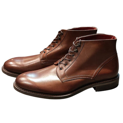 パラブーツ レザーシューズ レースアップブーツ ブラウン サイズ8A メンズ PARABOOT ブーツ 約26.5cm【LA】【中古】