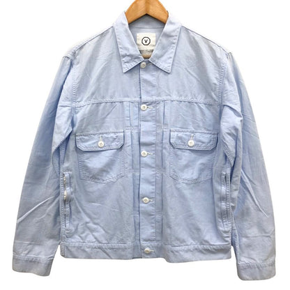 中古◆ヴィズヴィム ビズビム コットン ジャケット 101 メンズ ブルー サイズL visvim 【AFB41】