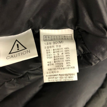 中古◆ノースフェイス ホワイトレーベル フーディー ダウンジャケット PL-10-1A ブラック レディース サイズ90  THE NORTH FACE 【AFA18】