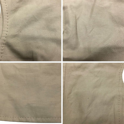 中古◆ディースクエアード ノースリーブ ワンピース コットン＆リネン レディース サイズ42 カーキ DSQUARED2 【AFB22】