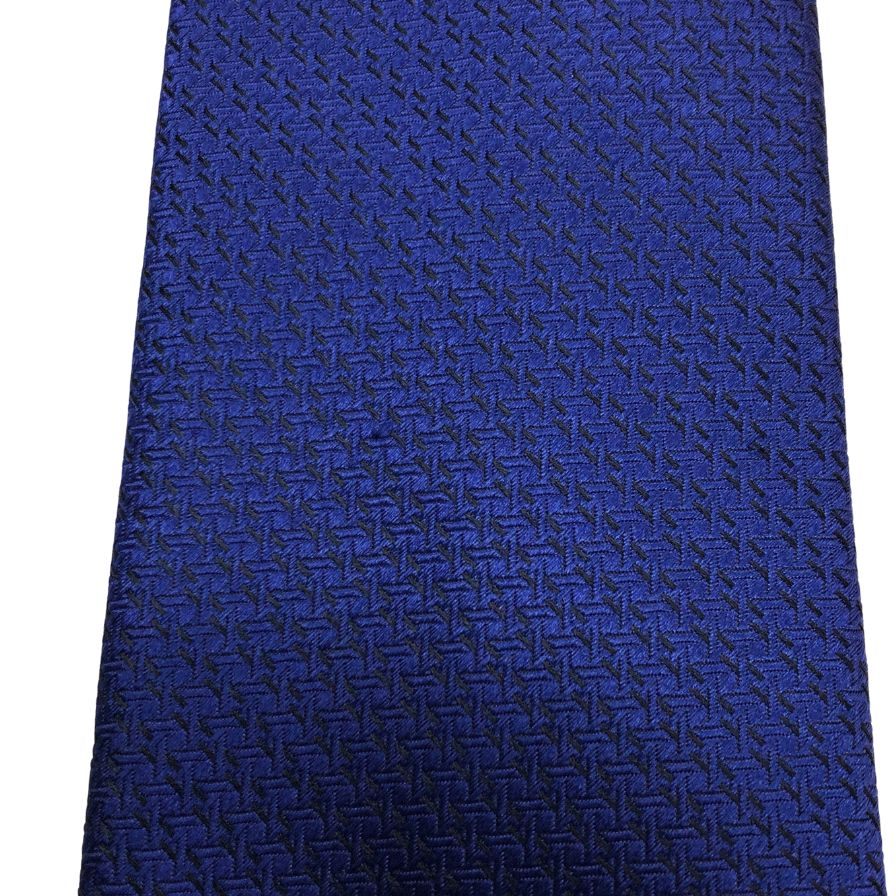 美品■Ermenegildo Zegna COUTURE　ネクタイ　ブルー 美品✨エルメネジルドゼニア ネクタイ レジメンタル ブルー