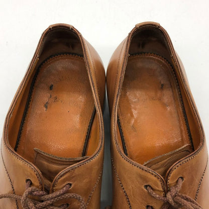 サントーニ ウイングチップ 6389 カーフ グッドイヤーアルタッコ製法 ライトブラウン サイズUK5.5 メンズ Santoni 約24.5cm【AFC46】