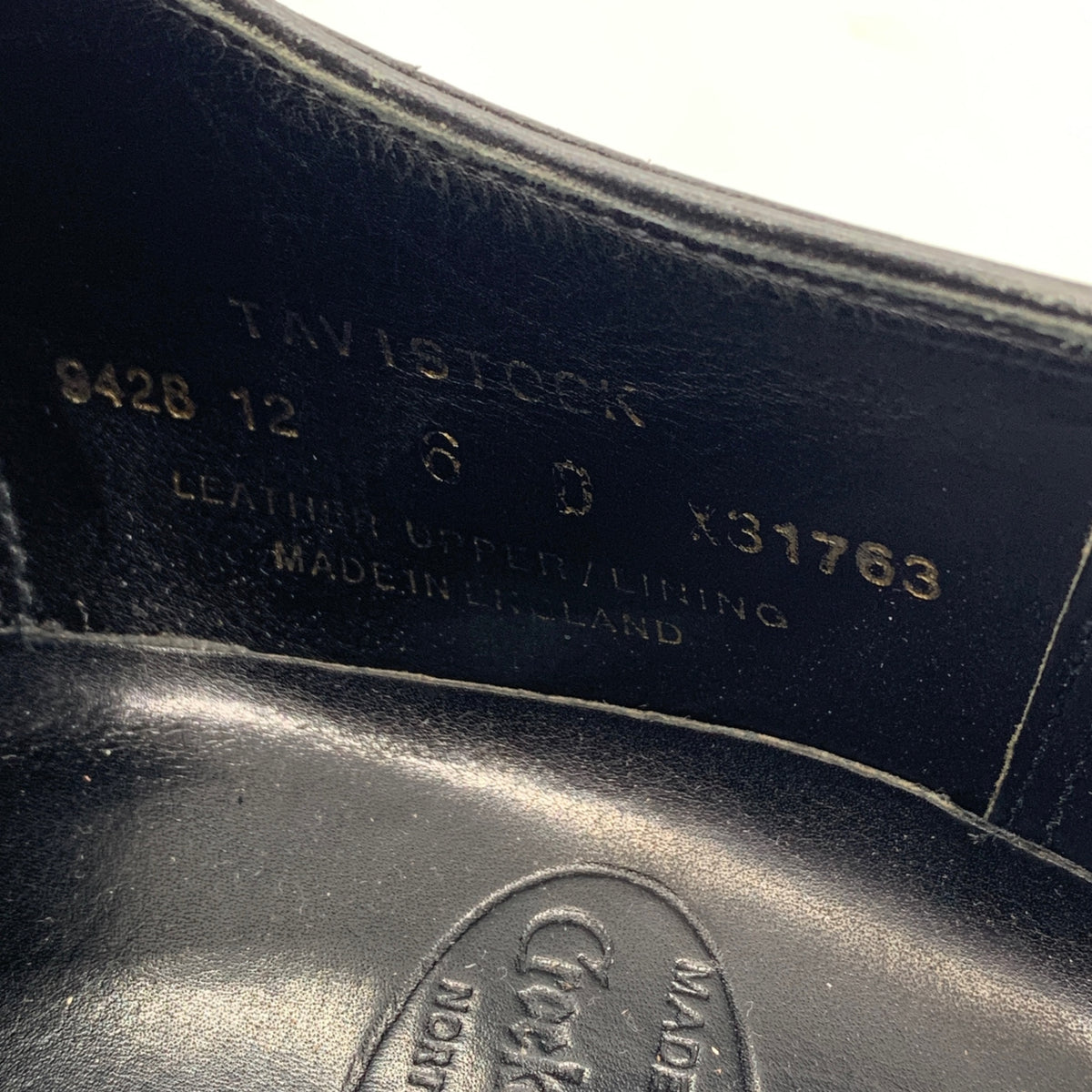クロケット＆ジョーンズ TAVISTOCK イミテーションブローグ カーフ ブラック サイズUK6D Crockett & Jones 約24.5cm【AFC29】