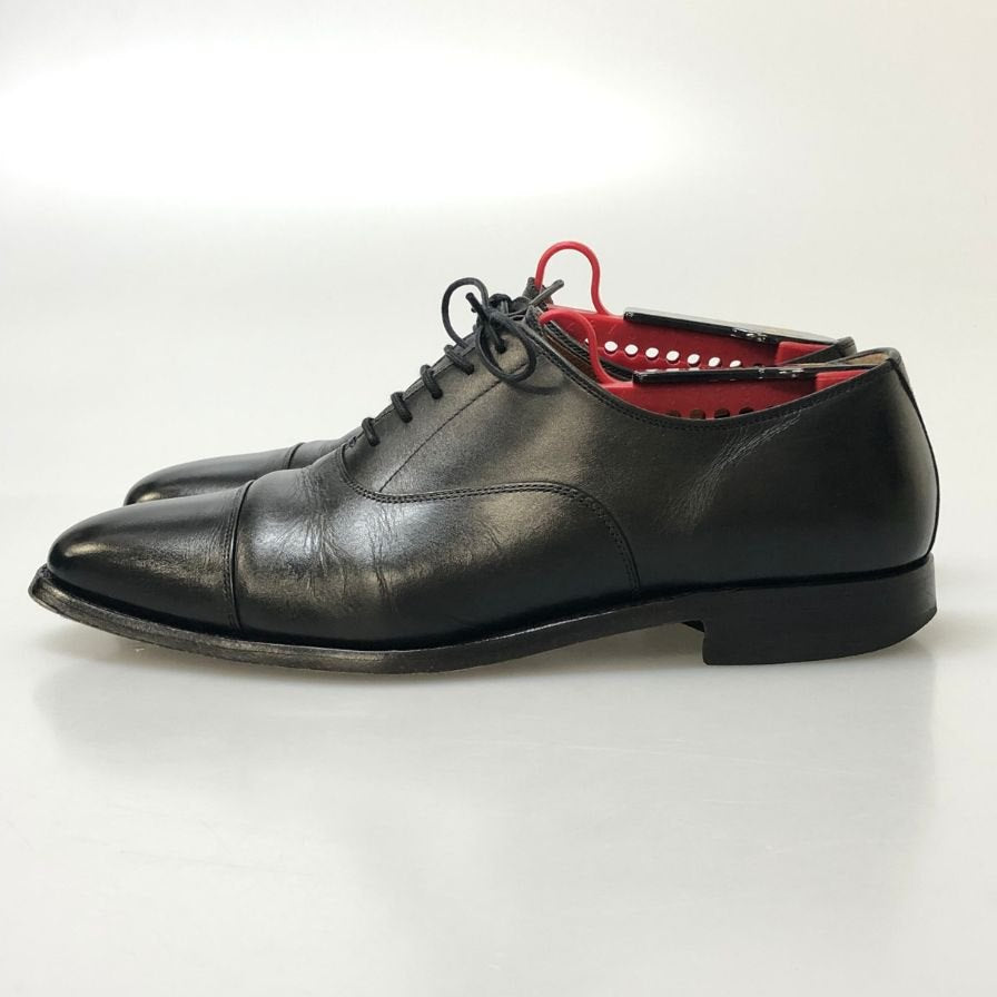 スコッチグレイン レザーシューズ アシュランス ストレートチップ 3526 ブラック メンズ サイズ24.5 SCOTCH GRAIN 約24.5cm【AFD7】