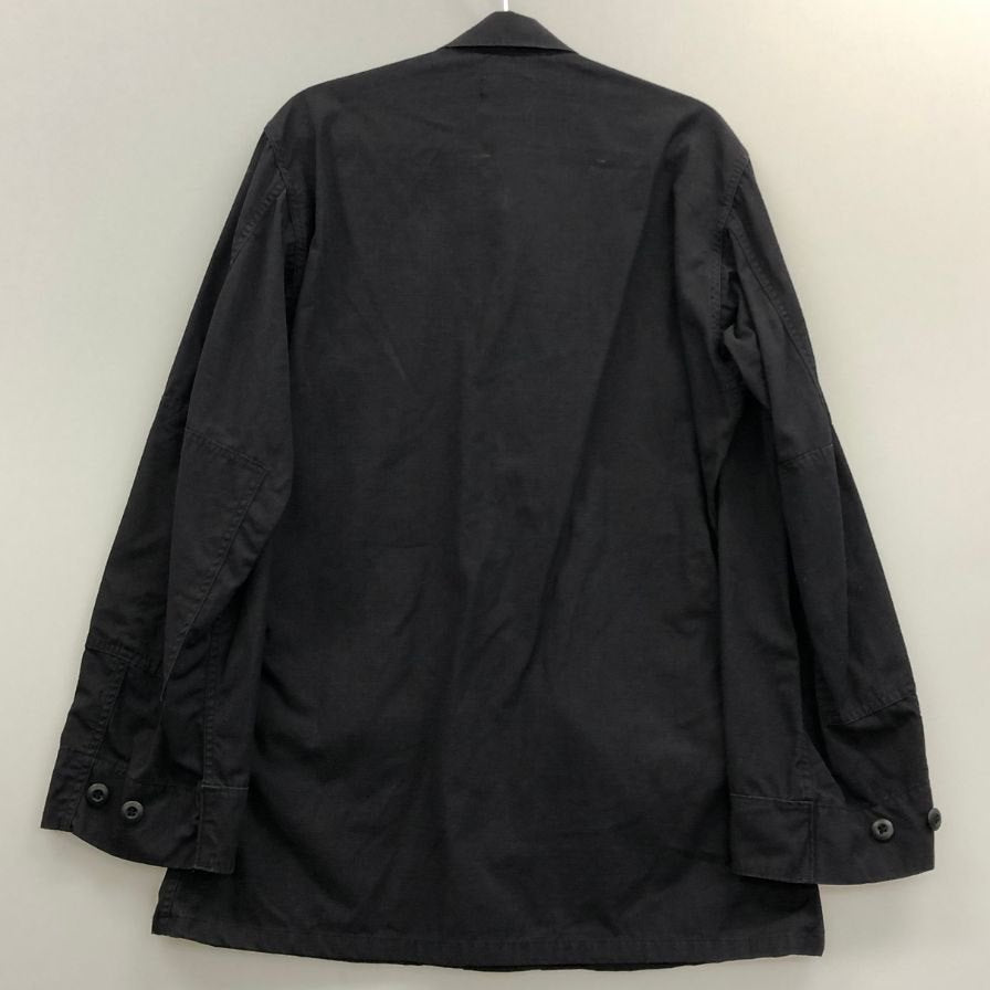美品◆アメリカ軍 バトル デザイン ユニフォーム BDU コンバット ジャケット 357 97年製 メンズ サイズ SMALL ブラック US Army 【AFA13】