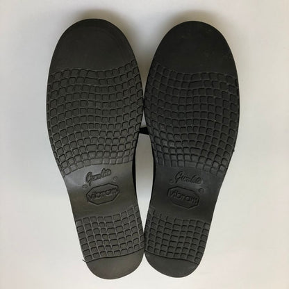 コモリ×フットワークス チロリアン ブーツ スエード メンズ サイズ25.5 COMOLI FOOTWORKS TYROL 約25.5cm【AFD3】