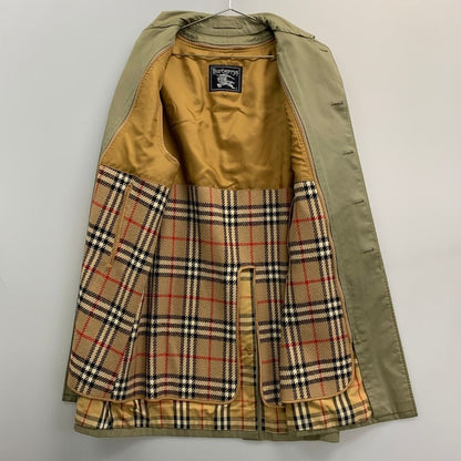 バーバリー バルカラーコート 旧タグ ライナー付き カーキ メンズ サイズ160 Burberry【LA】