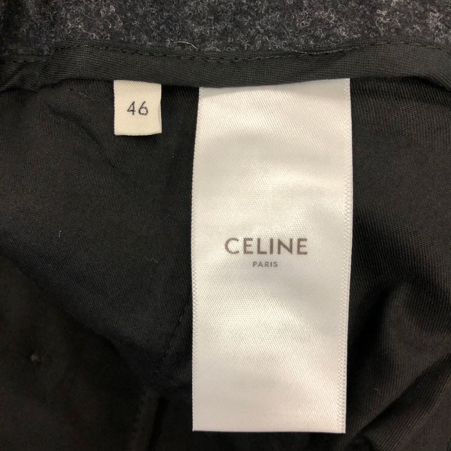 セリーヌ 23ssタックショートパンツ ブラック レディース サイズ46 CELINE 【AFB25】