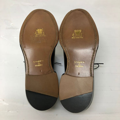 ジョンストン＆マーフィー レザーシューズ ウイングチップ クラウン アリストクラフト メンズ サイズ8 ブラウン JOHNSTON & MURPHY 約26.0cm【AFD2】