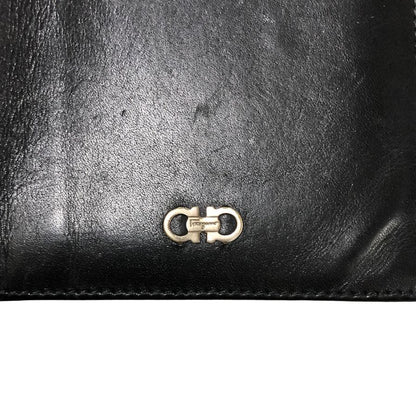 フェラガモ レザー 長財布 ガンチーニ  FERRAGAMO【AFI8】