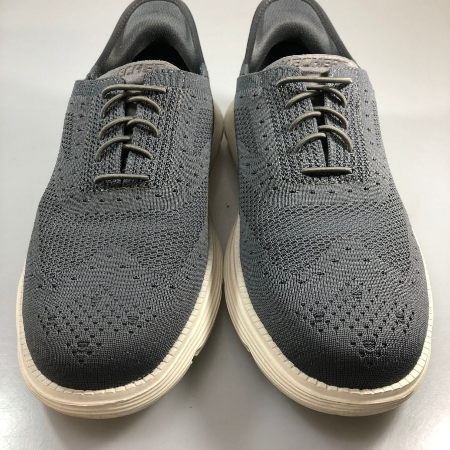 スケッチャーズ ハンズフリー スウィフトフィット グレー メンズ サイズ28  SKECHERS 約28.0cm【AFD7】