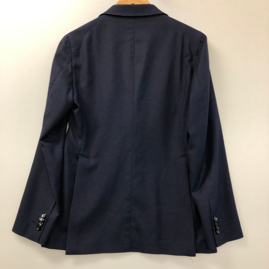 中古■タリアトーレ ジャケット 2B シングル ウール100%  REDA生地 1SMCS22K メンズ ネイビー サイズ44/R TAGLIATORE 【AFA17】