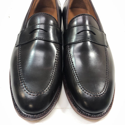 オールデン コードバン レザー コインロファー 96288 メンズ サイズ10D ダークバーガンディ ALDEN ローファー 約28.0cm【LA】【中古】