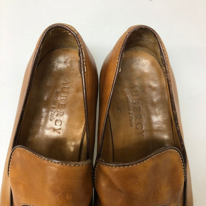 オーベルシー ローファー ベージュ系 サイズ UK5.5 メンズ AUBERCY 約24.5cm【AFC47】