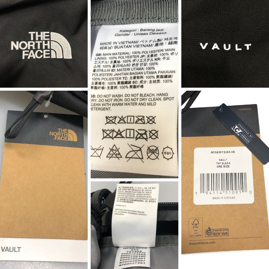 ザ ノースフェイス リュックサック ヴォルト ブラック NF0A3VY2 THE NORTH FACE VAULT【AFE11】