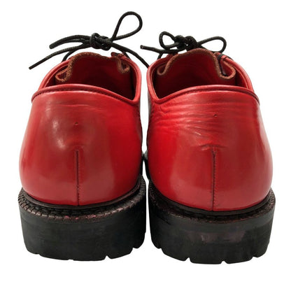 エヴィス 山根靴店 チロリアンシューズ レザー 2006 サイズ26.5 メンズ レッド EVISU YAMANE SHOES 約26.5cm【AFC35】