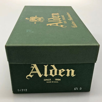 オールデン ビームス別注  54312 カーフ メンズ ブラック サイズ 6ハーフ ALDEN ビジネスシューズ 約24.5cm【LA】【中古】