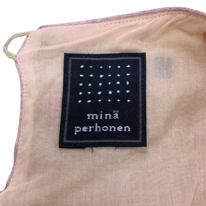 美品◆ミナペルホネン ワンピース komado レディース サイズ36 ベージュ  mina perhonen 【AFB41】