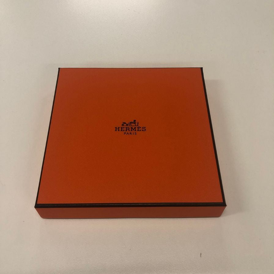 エルメス ハンカチ コットン100% レディース グレー系  HERMES【AFI18-2】【中古】
